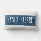 デニムルックバイユーピエールルイジアナ州 ランバークッション (正面)