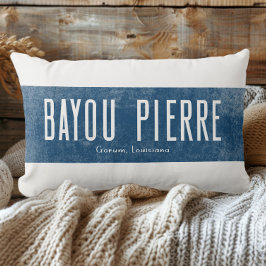 デニムルックバイユーピエールルイジアナ州 ランバークッション