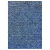 デニムルッ素朴クモノグラムヒマワリ クリップボード (裏面)