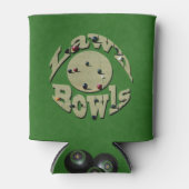 デニムローンボウル，クーラーボックス 缶クーラー (正面)