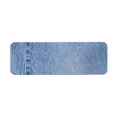 デニム住所 シール (正面)