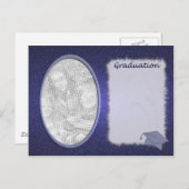 デニム卒業写真のお知らせ 案内ポストカード (正面/裏面)