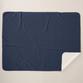 デニム無地 シェルパブランケット (正面(横))