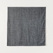 デニム織りのテクスチャブルーのズボン タペストリー (正面(横))