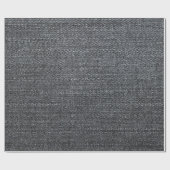 デニム織りのテクスチャブルーのズボン ラッピングペーパー (フラット)