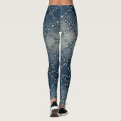 デニム設計レギンス レギンス (裏面)