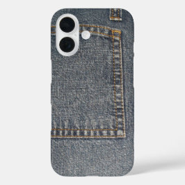 デニム風スマホケース iPhone 16ケース