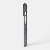 デニム風スマホケース iPhone 16ケース (左側面)