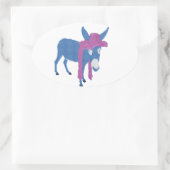 デニム・ジェニー 楕円形シール (バッグ)