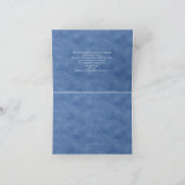 デニム・ジーンのポケット、子猫、レース サンキューカード (内部)