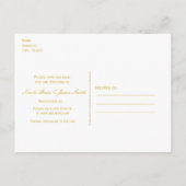 デニム ジーン 縫製ポケット オーダーメイド ポストカード (裏面)