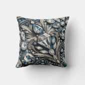 デニム&ダイアモンズジェムストーンジャンバースデーパーティー クッション (裏面)