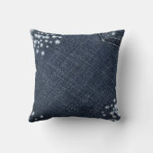 デニム&ダイアモンズジーンズとグラマーきらきら光るズ クッション (裏面)