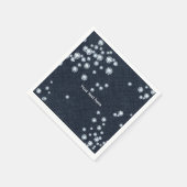 デニム&ダイヤモンドパーティーディナーカクテルナプキンス スタンダードカクテルナプキン (角)