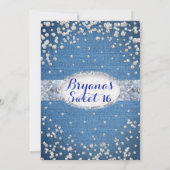 デニム＆ダイヤモンド グラム スキャッタード ブリング インビテーション (裏面)