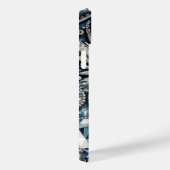 デニム＆ダイヤモンド ジェムストーン ブリング ジーン Case-Mate iPhoneケース (裏面 / 右)