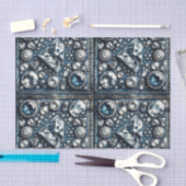 デニム＆ダイヤモンド ブリング ジェムストーン グラム ジュエル 薄葉紙 (クラフト)