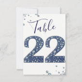 デニム＆ダイヤモンド ブリング スパークル テーブルナンバー 22 (正面)