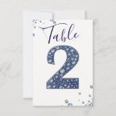 デニム＆ダイヤモンド ブリング スパークル テーブルナンバー 2 2 (裏面)