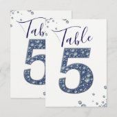 デニム＆ダイヤモンド ブリング スパークル テーブルナンバー 5 ファイブ (正面/裏面)