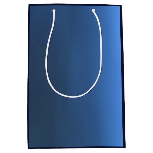 デニム ブルーズ ギフト バッグ ミディアムペーパーバッグ (正面)