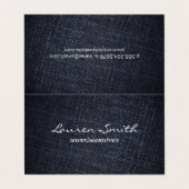 デニム 名刺 (外部フラット)