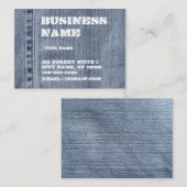 デニム 名刺 (正面/裏面)