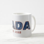 デニムDADA 新しいパパへのギフト コーヒーマグカップ (正面右)