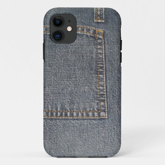 デニムiPhone 5ケースメイトKolly There Case-Mate iPhoneケース (裏面)