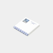 デニモダンムブルーストライプの写真 ポストイット (アングル)