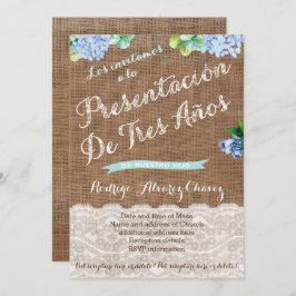 デニーニョのプレセンタシオンデトレアノス 招待状