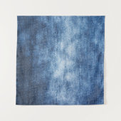 デニ擦り切れたム生地、テクスチャ付き背景。 タペストリー (正面(横))