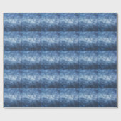 デニ擦り切れたム生地、テクスチャ付き背景。 ラッピングペーパー (フラット)