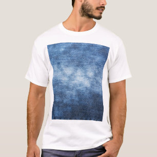 デニ擦り切れたム生地、テクスチャ付き背景。 Tシャツ