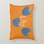 デニ素朴ムハートの名前の追加 アクセントクッション (正面(垂直))