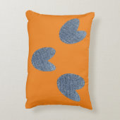 デニ素朴ムハートの名前の追加 アクセントクッション (裏面(縦))