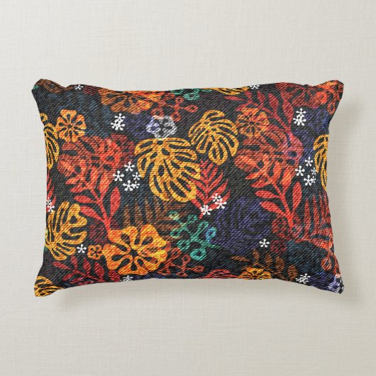 デニ離れム、シームレスなプリント。 アクセントクッション (正面)