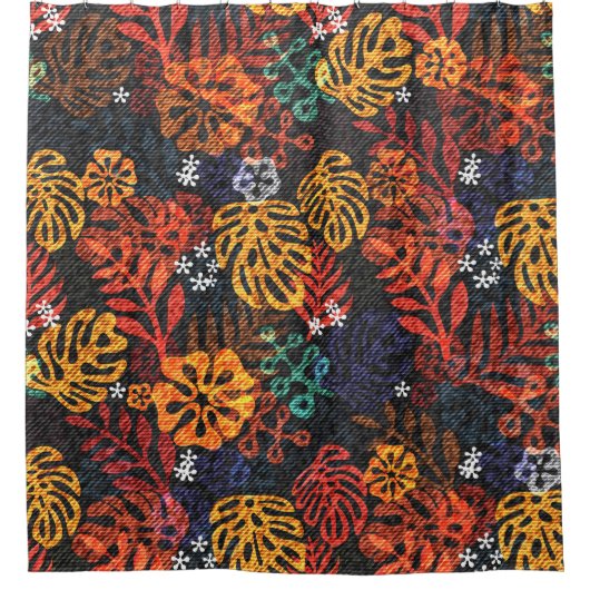 デニ離れム、シームレスなプリント。 シャワーカーテン (正面)