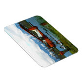 デハビランドビーバーフロートプレーン マグネット (右側)