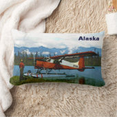 デハビランドビーバーフロートプレーン ランバークッション (ブランケット)