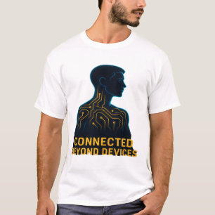 デバイスを超えたつながり - デジタル時代の哲学 Tシャツ