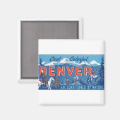 デバカッコいいーカラフル マグネット (正面/裏面)