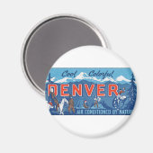 デバカッコいいーカラフル マグネット (正面/裏面)