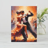 デバタンボールコティリオン社交ダンス踊り 招待状 (スタンド正面)