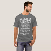 デバッインスパイアグの6ステージのプログラミング Tシャツ (正面フル)