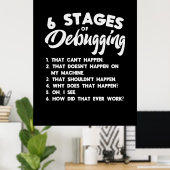 デバッグのプログラム6ステージ ポスター (ホームオフィス)