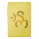 デバナガリオムカナリア バスマット (正面縦)