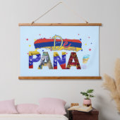 デパナベネズエラ俗語ベネズエラ文化の愛好家 吊り下げ型タペストリー (寝室)