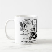 デパートのベビー変更 コーヒーマグカップ (左)