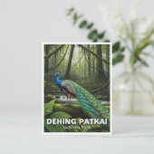 デヒンパカイ国立公園インド旅行 ポストカード (スタンド正面)